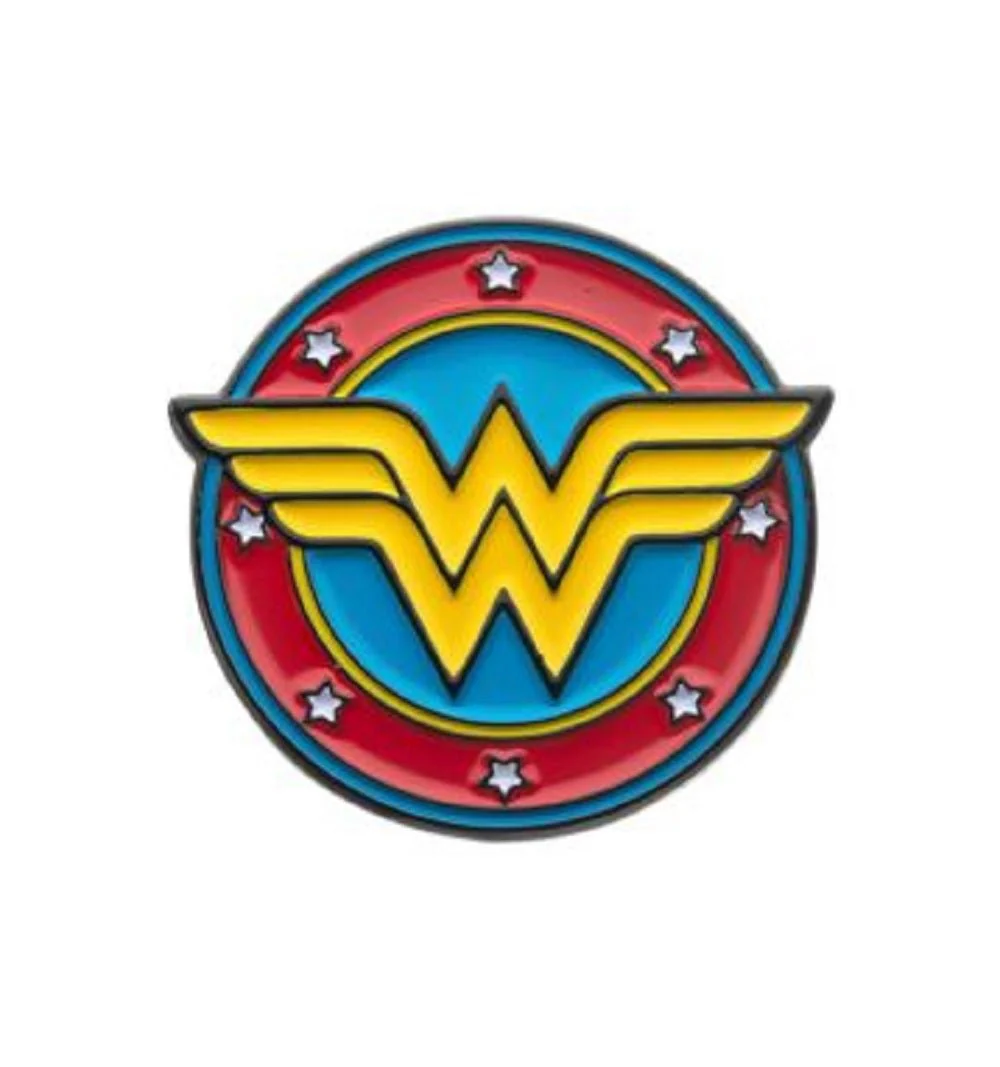 DC Comics Wonder Woman Logo Enamel Pin