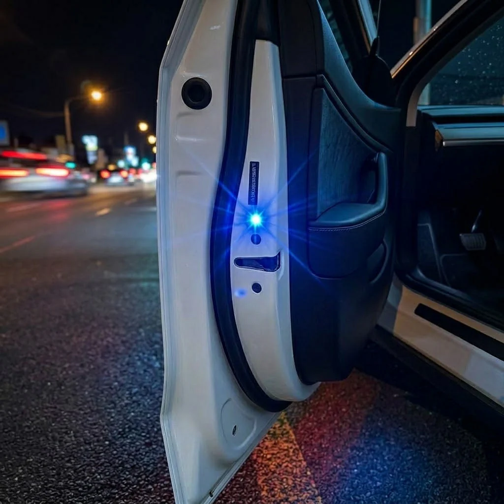 Wireless Car Door Safety Warning Lights - Image 1
