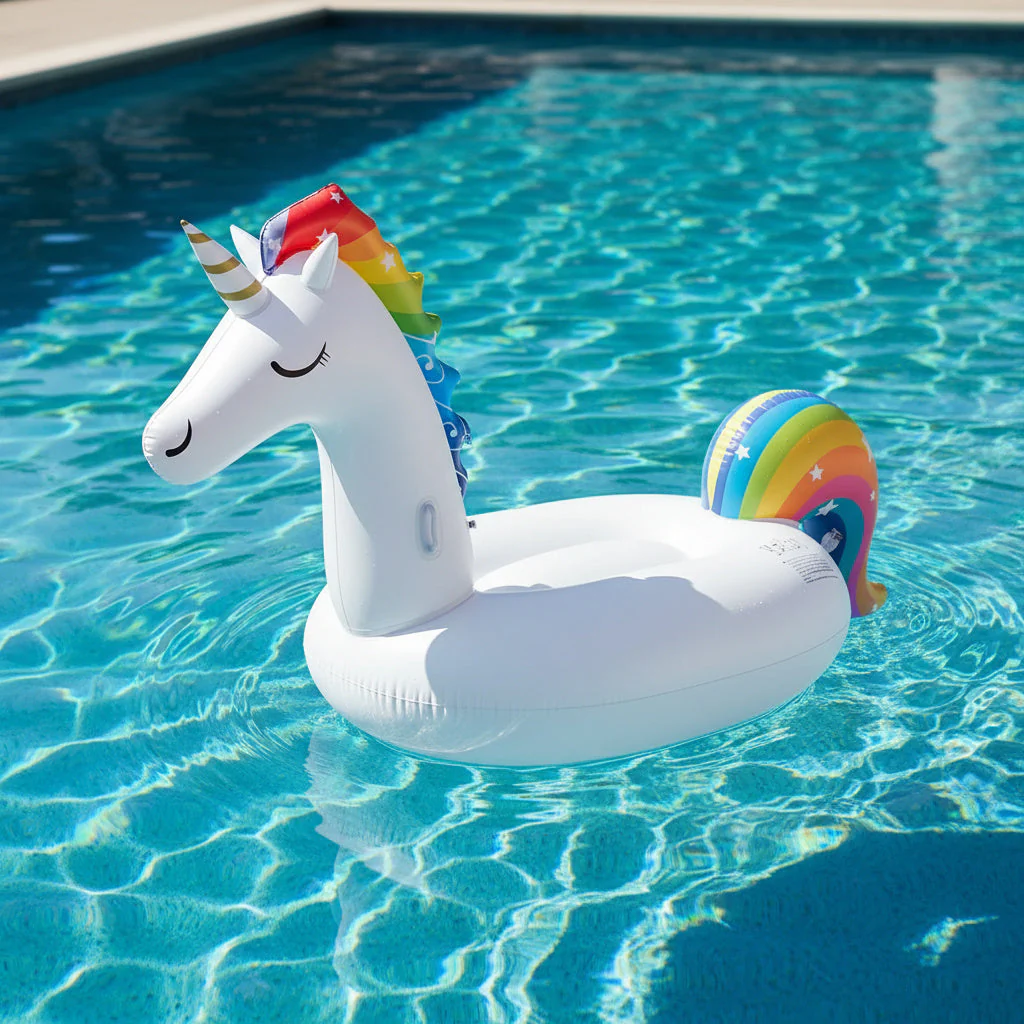 6 Person Huge Unicorn Pool Float Inflatable Giant Unicorn Swimming Pool Island - Image 3