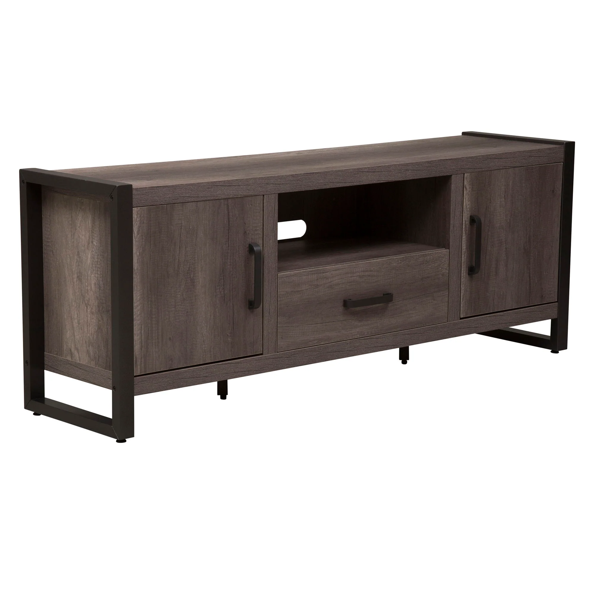 Tanners Creek - Entertainment TV Stand - Dark Gray - Image 3