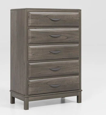 Mazing – Five Drawer Chest – Gray