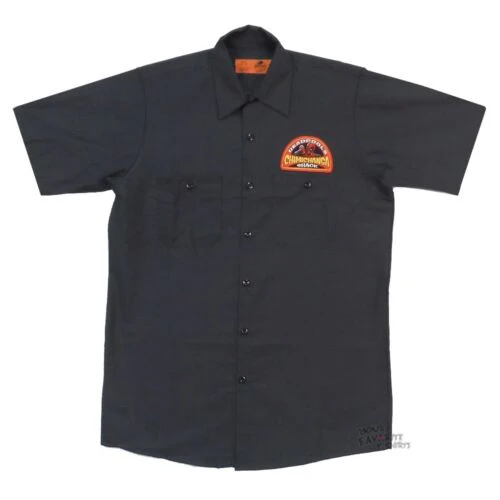 Deadpool Chimichange Shack Marvel Comics Work Shirt - Image 1