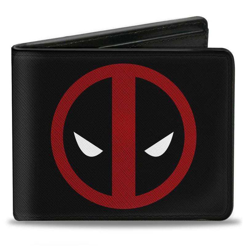 Deadpool Logo Buckle-Down Bifold Wallet - Image 1