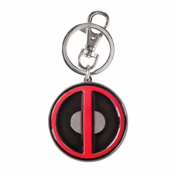 Deadpool Logo Marvel Comics Key Chain - Image 1