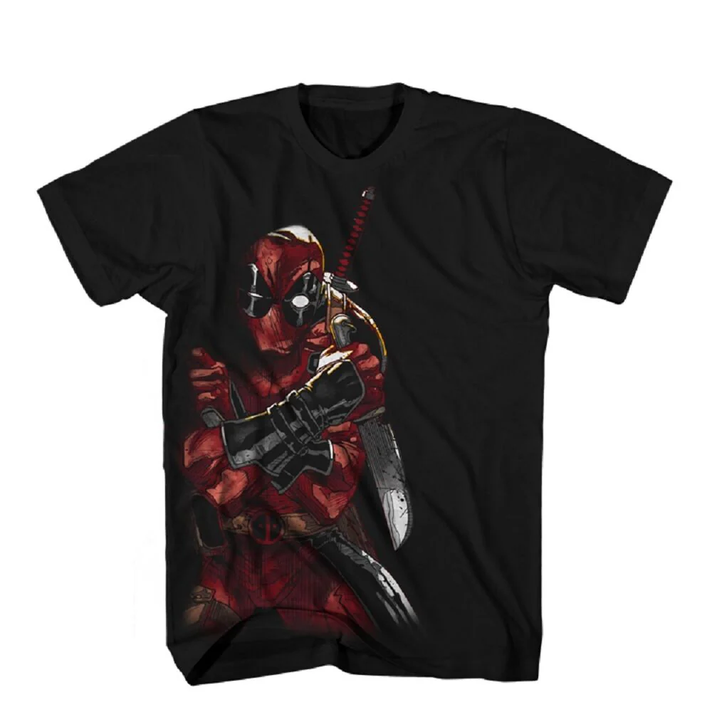 Deadpool Merculese Marvel Comics Licensed Adult T-Shirt - Image 3