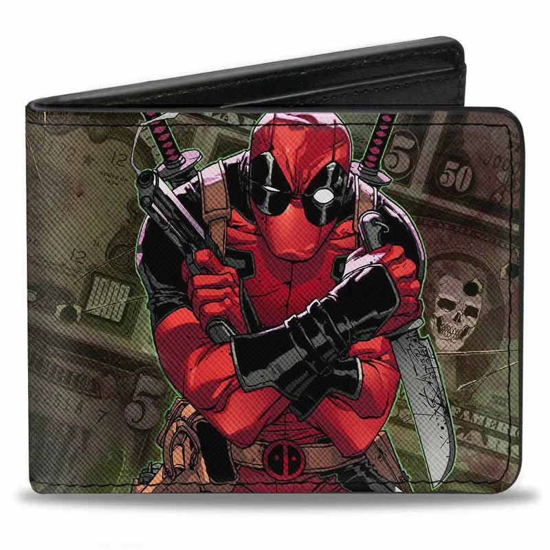 Deadpool Revenge of the Gipper Marvel Comics Bi-Fold Wallet - Image 1