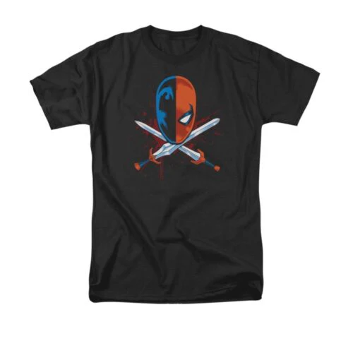 Deathstroke Crossed Swords DC Comics Adult T-Shirt - Image 1