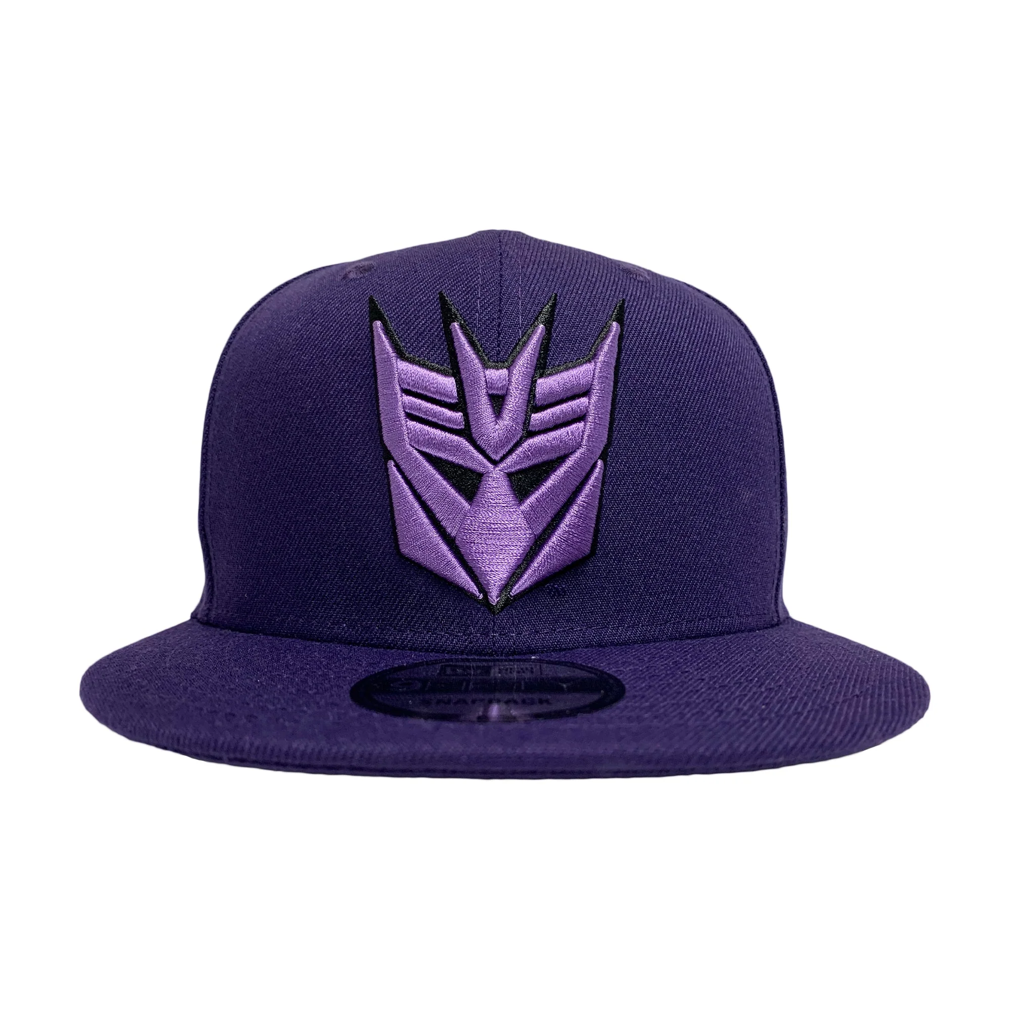 New Era 9FIFTY Transformers Decepticon Logo Snapback Hat Cap All Purple - Image 2
