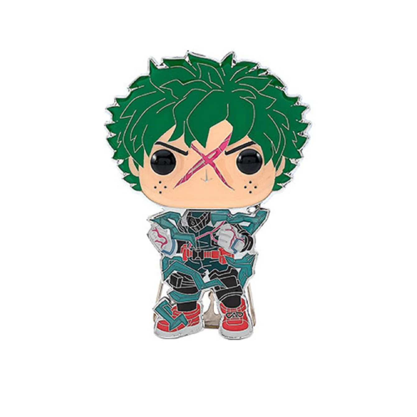 Funko Pop! Pin My Hero Academia Isuku Midoriya 4" Pin - Image 1