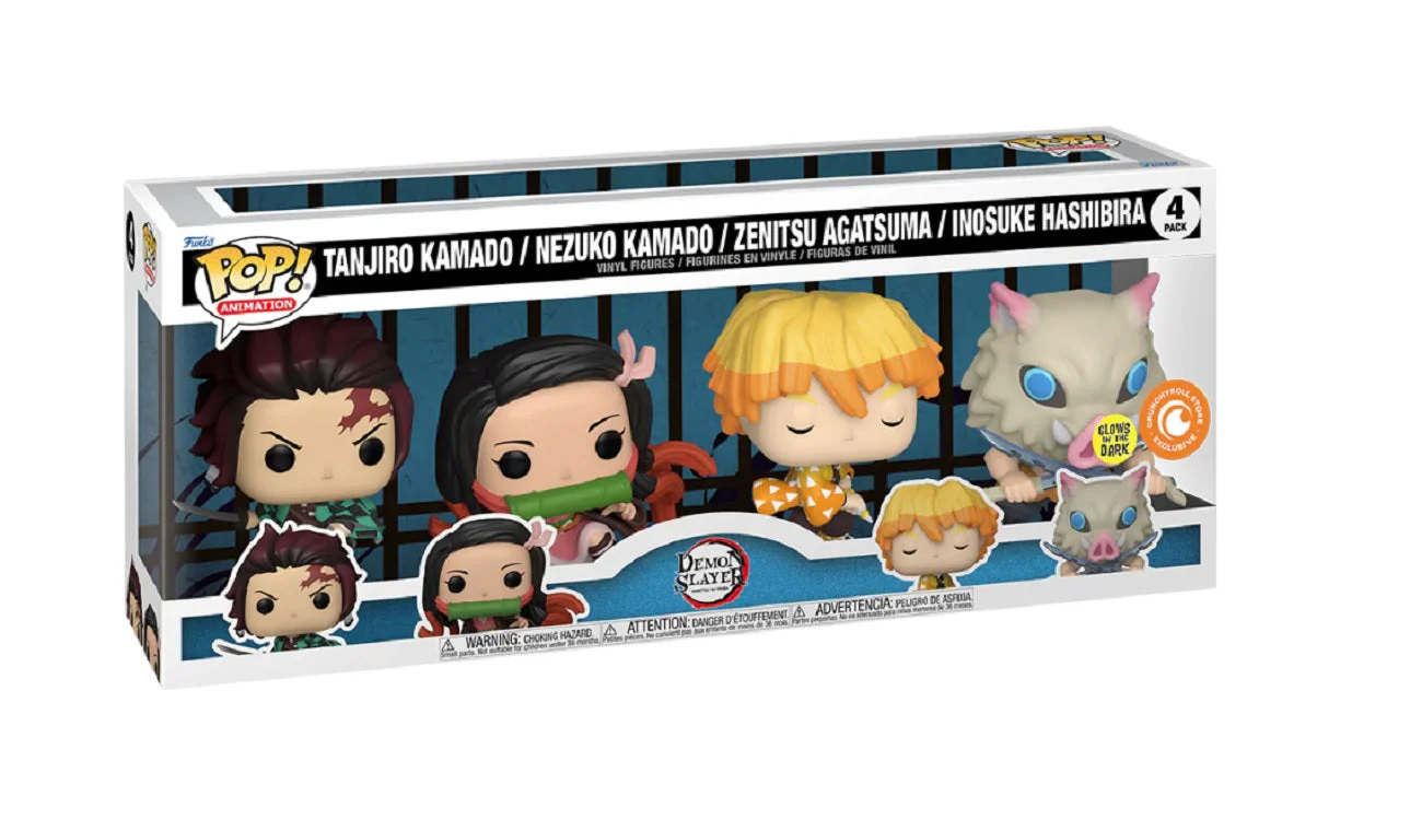 Funko Pop! Animation: Demon Slayer 4 Pack Exclusive - Image 2