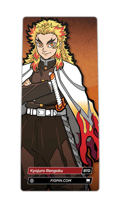 Demon Slayer FiGPiN Kyojuro Rengoku Collector Case #810 - Image 2