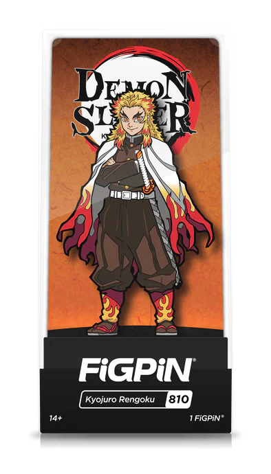 Demon Slayer FiGPiN Kyojuro Rengoku Collector Case #810
