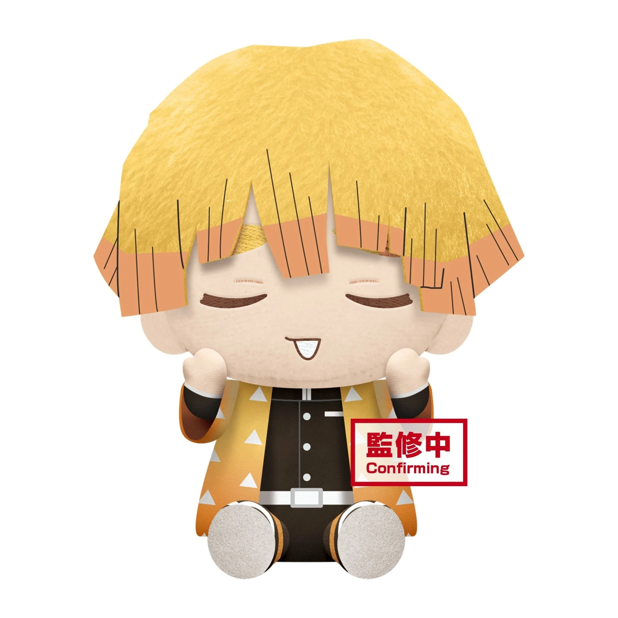 Demon Slayer: Kimetsu no Yaiba Big Plush - Zenitsu Agatsuma - Tengen Uzui - (A:Zenitsu Agatsuma) - Image 1