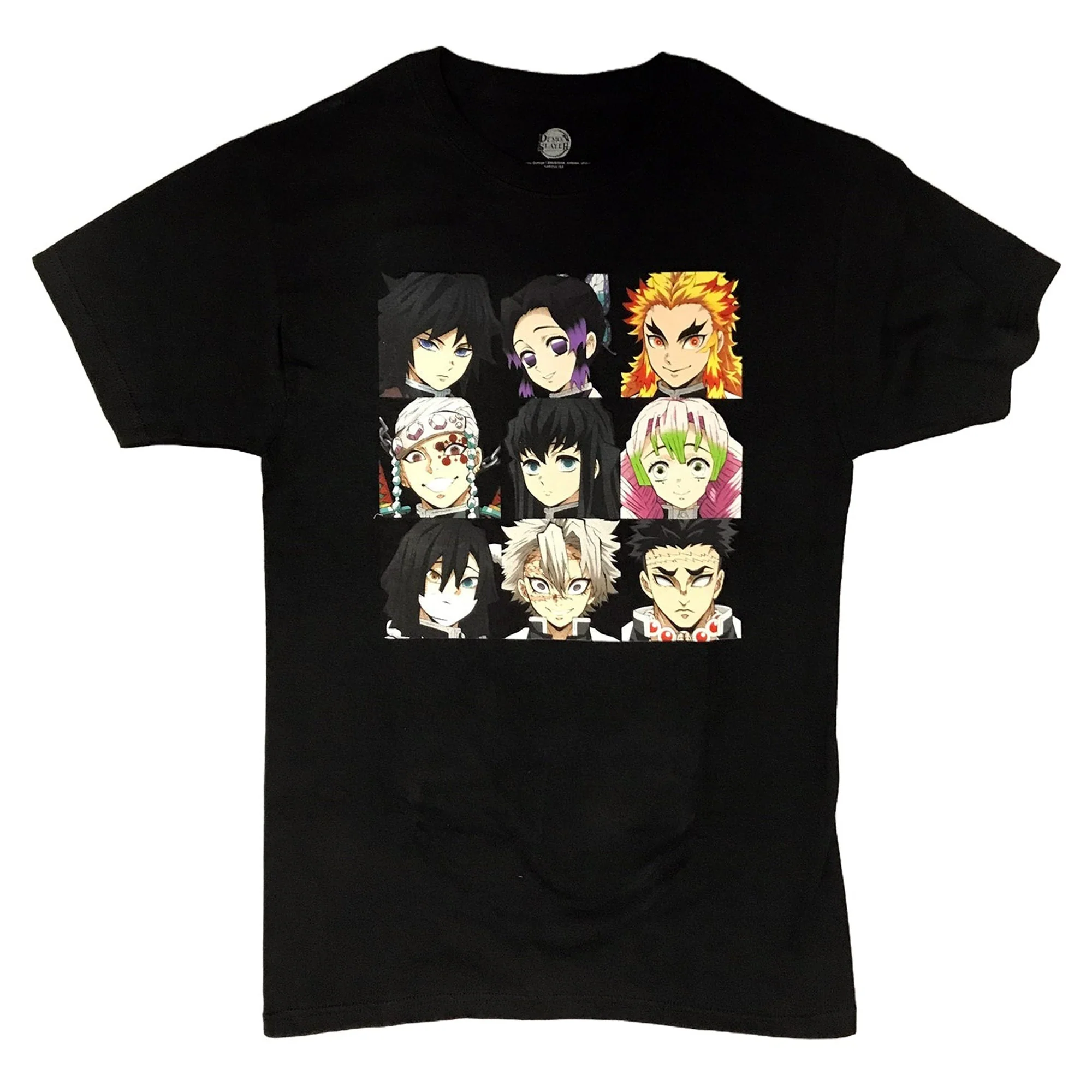 Demon Slayer: Kimetsu no Yaiba – Hashira Panels – Adult Men’s T-Shirt