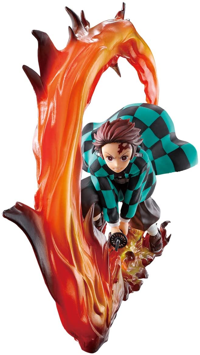 Demon Slayer Kimetsu no Yaiba - Tanjiro Kamado Bandai Ichibansho Figure - Image 1