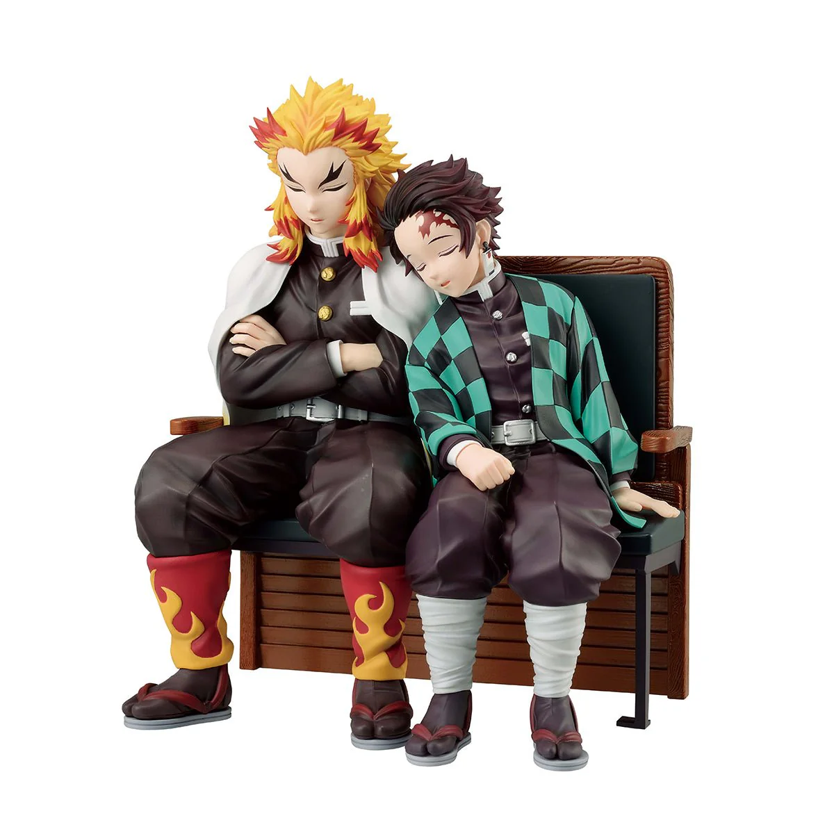 Demon Slayer: Kimetsu no Yaiba - Tanjiro Kamado & Kyojuro Rengoku ICHIBANSHO Figure Set - Image 1