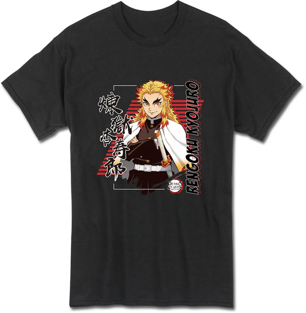 Demon Slayer - Kyojuro Rengoku #09 Adult Men T-Shirt - Image 1