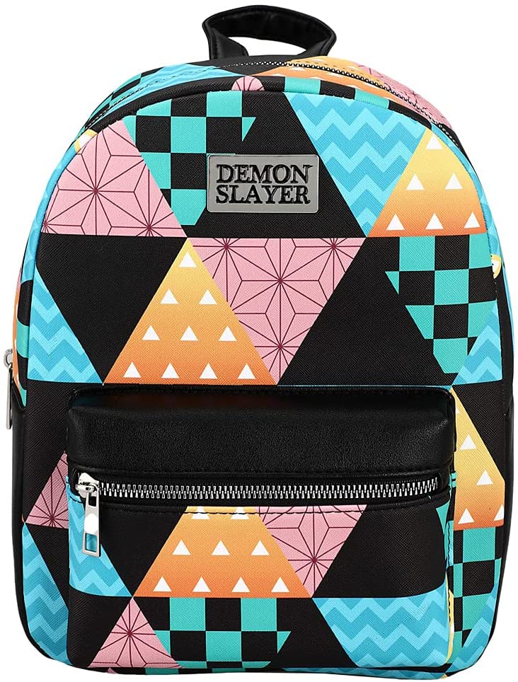 Demon Slayer Nezuko And Tanjiro Pattern Anime Mini Backpack - Image 1