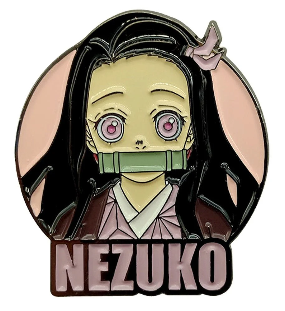 Demon Slayer Nezuko Circle Anime Enamel Pin