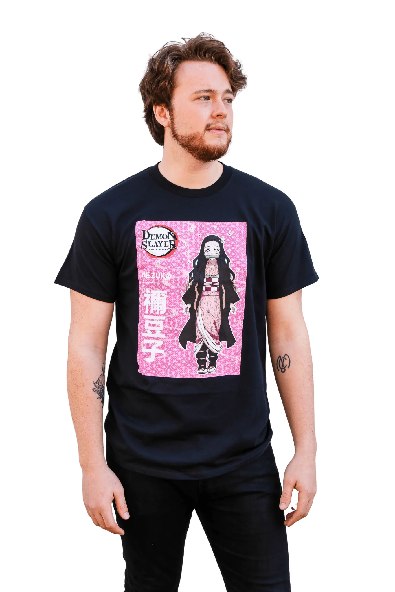 Demon Slayer Nezuku Kamado Anime Adult T-Shirt - Image 3