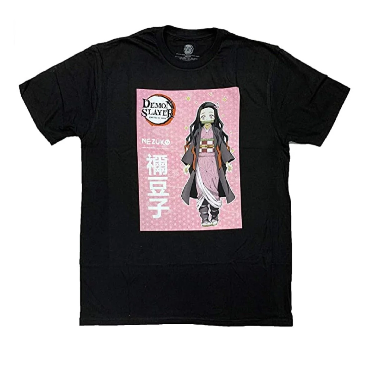 Demon Slayer Nezuku Kamado Anime Adult T-Shirt - Image 1