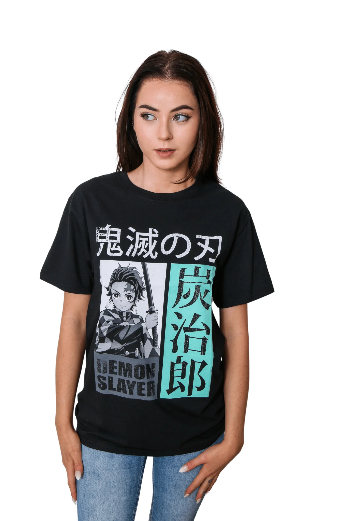 Demon Slayer Tanjiro Kamado Anime Adult T Shirt - Image 3