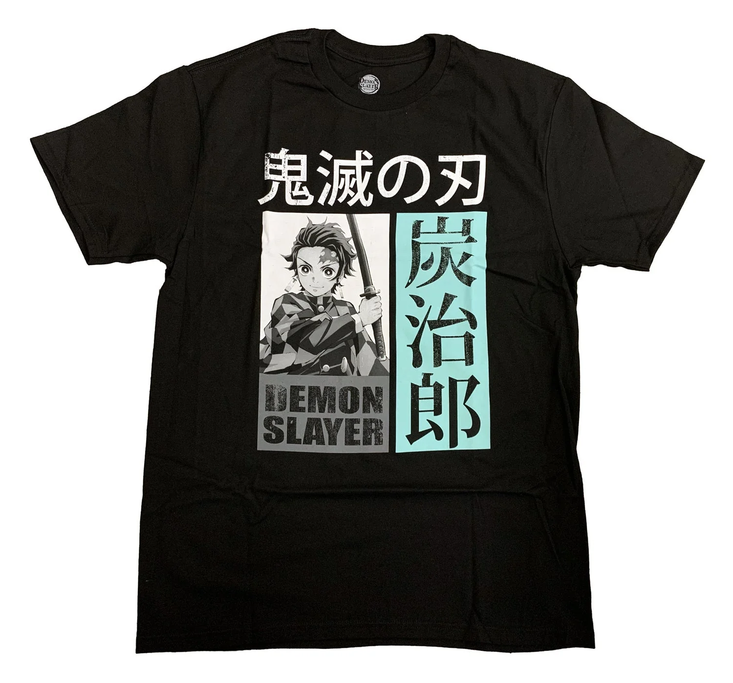 Demon Slayer Tanjiro Kamado Anime Adult T Shirt - Image 1