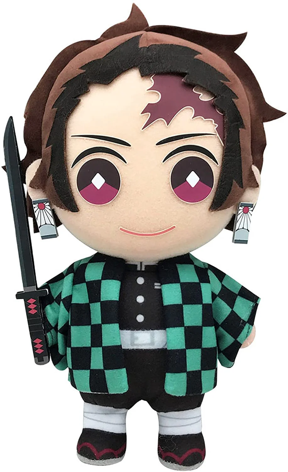 Demon Slayer - Tanjiro Kamado Plush 8" Great Eastern Entertainment - Image 1