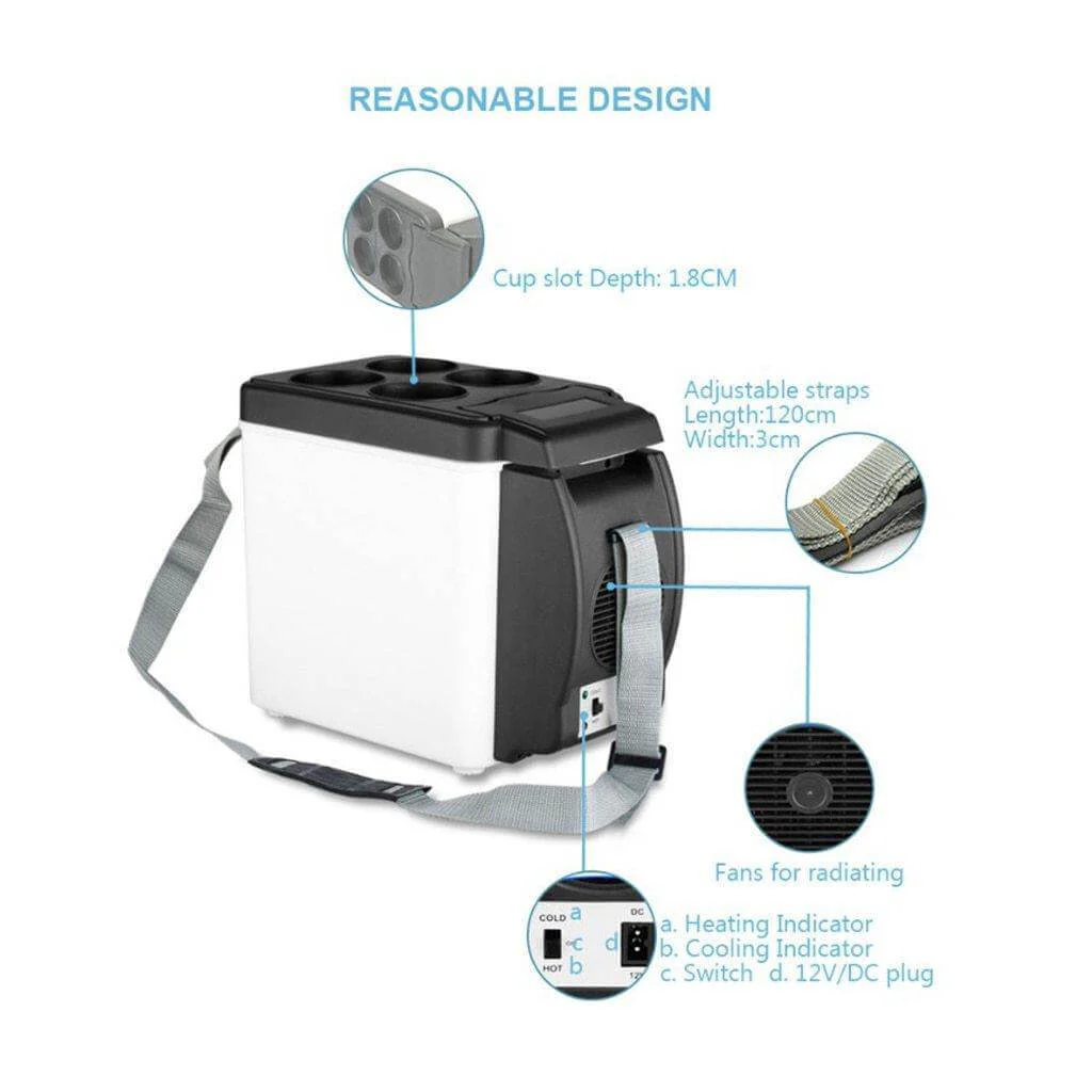 Mini Electric Camping Car Cooler Box - Image 3