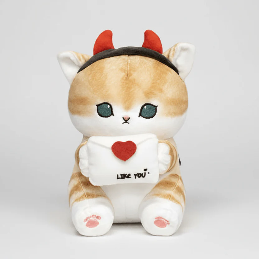 Mofusand Devil Cat Plush 9" - Image 2