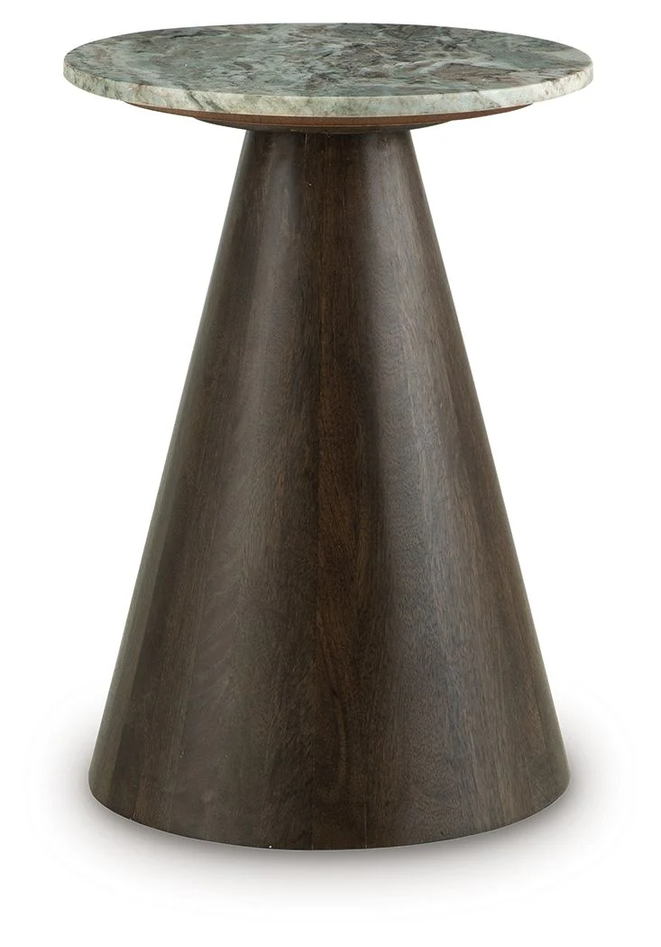 Waltnor – Accent Table – Gray / White / Brown
