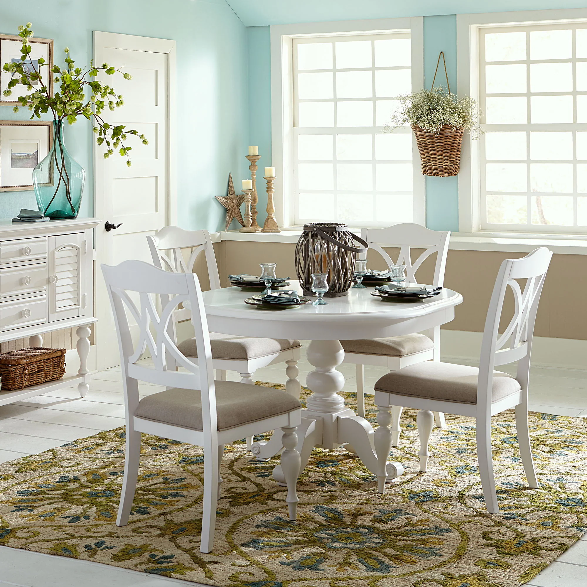 Summer House - Pedestal Table - Image 1