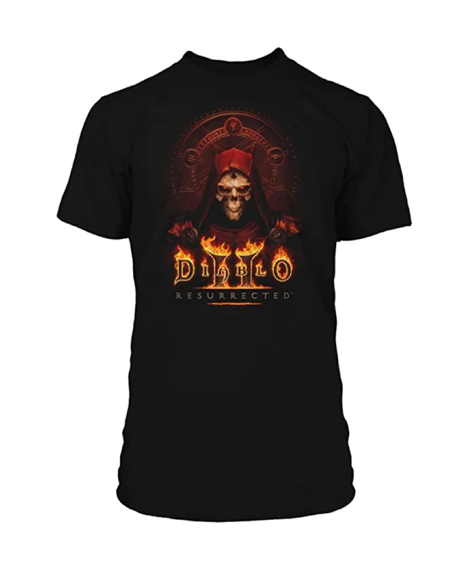Diablo II: Resurrected Key to Darkness Gamer Adult T-Shirt - Image 1