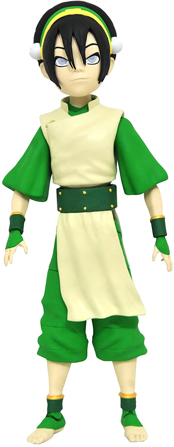 Diamond Select Toys Avatar The Last Airbender Toph Deluxe Action Figure - Image 1