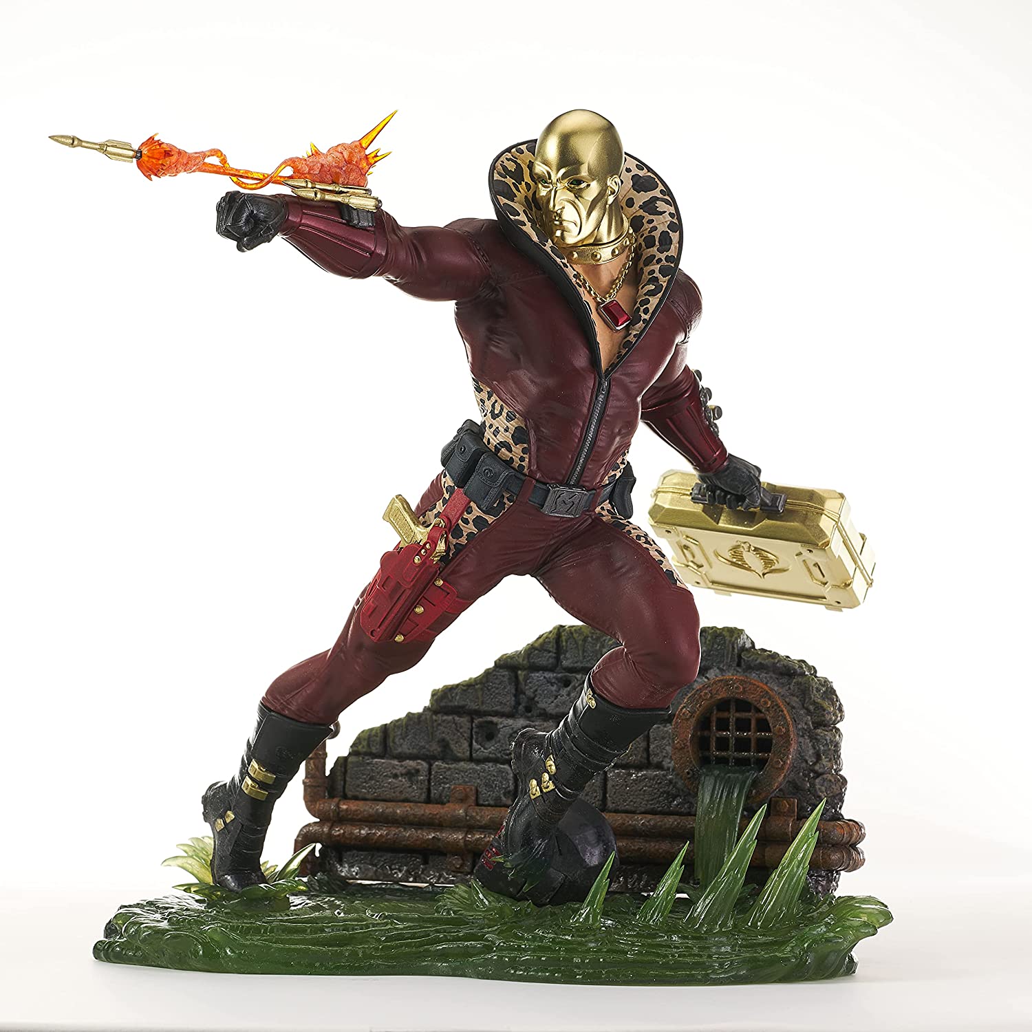 Diamond Select Toys G.I. Joe Gallery Profit Director Destro PVC Statue - Image 1