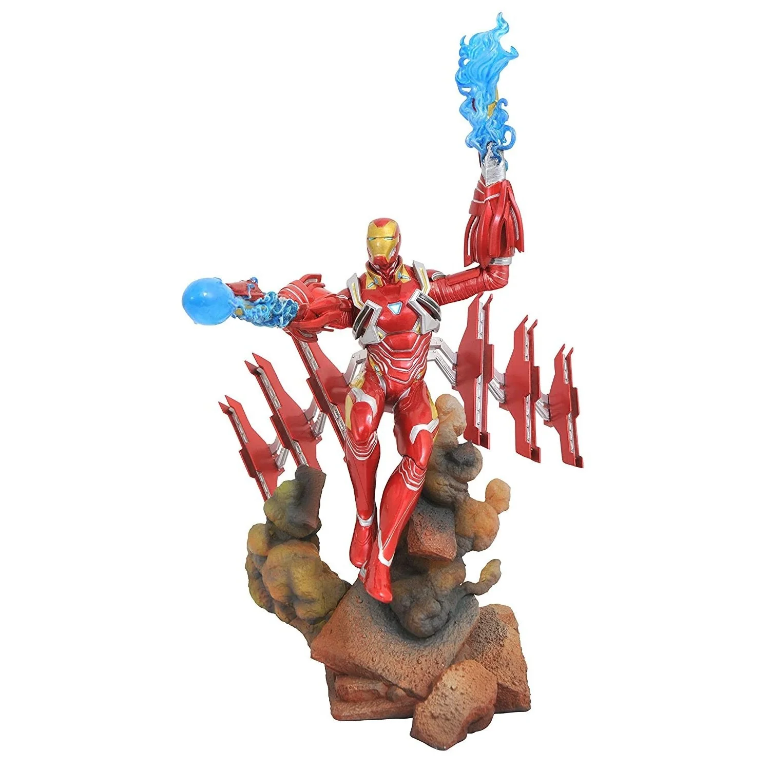 Diamond Select Toys Marvel Gallery Avengers Infinity War Iron Man Mk50 PVC Figure - Image 1