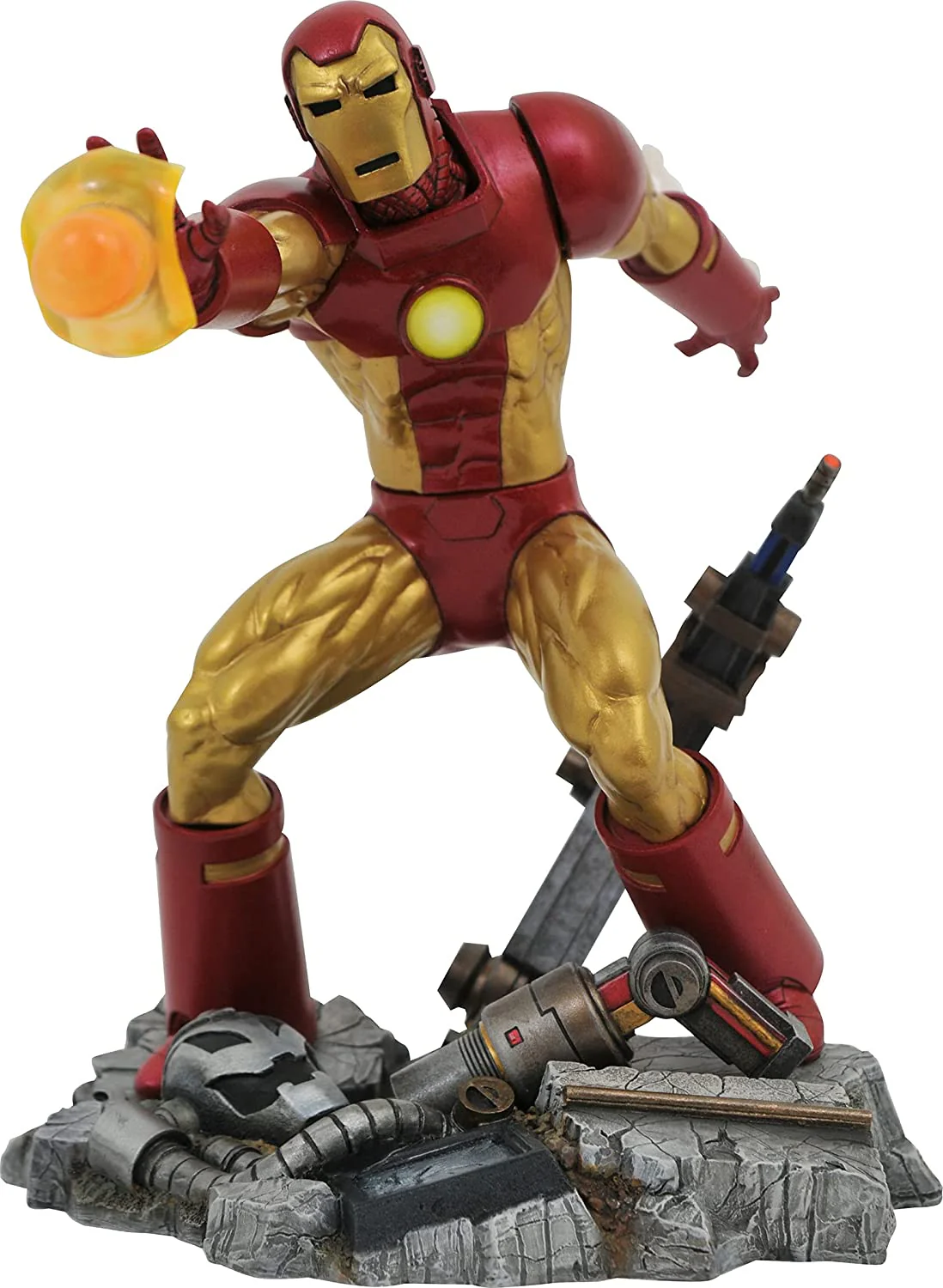 DIAMOND SELECT TOYS Marvel Gallery: Iron Man PVC Statue - Image 1