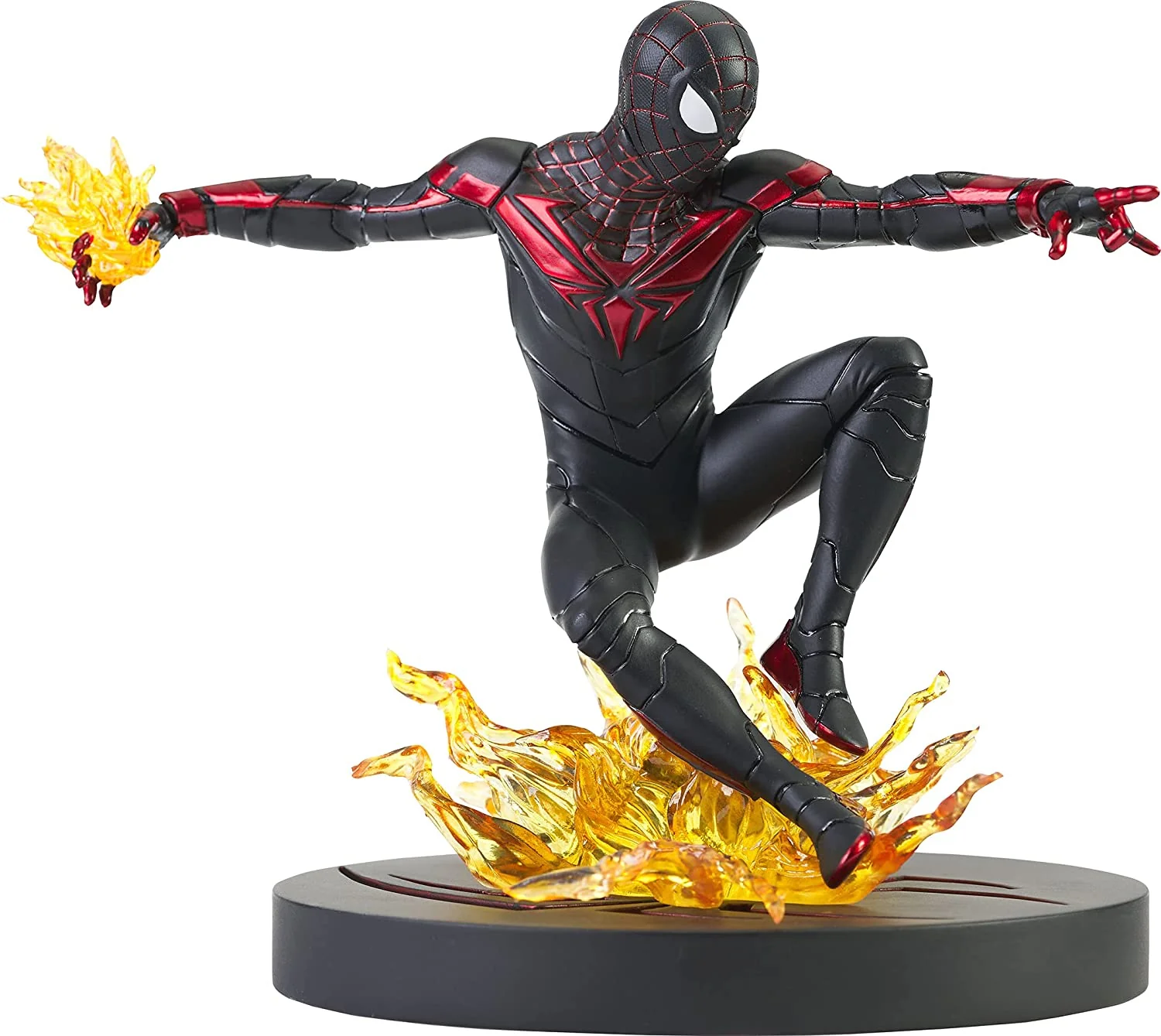 DIAMOND SELECT TOYS Marvel Gallery: Miles Morales (Playstation 5 Version) PVC Statue - Image 1