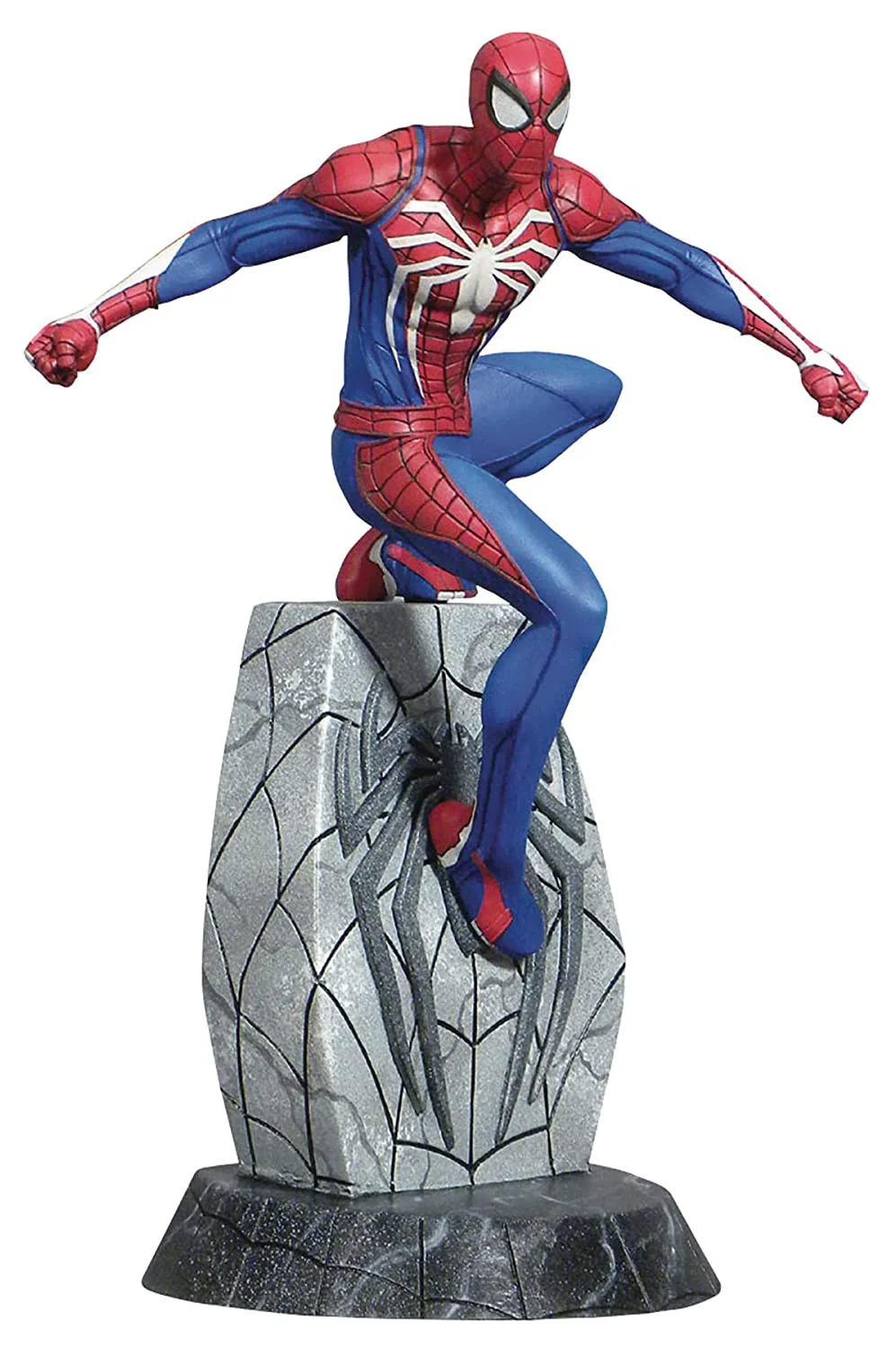 Diamond Select Toys Marvel Gallery: Spider-Man (Playstation 4 Video Game Version) PVC Figure - Image 1