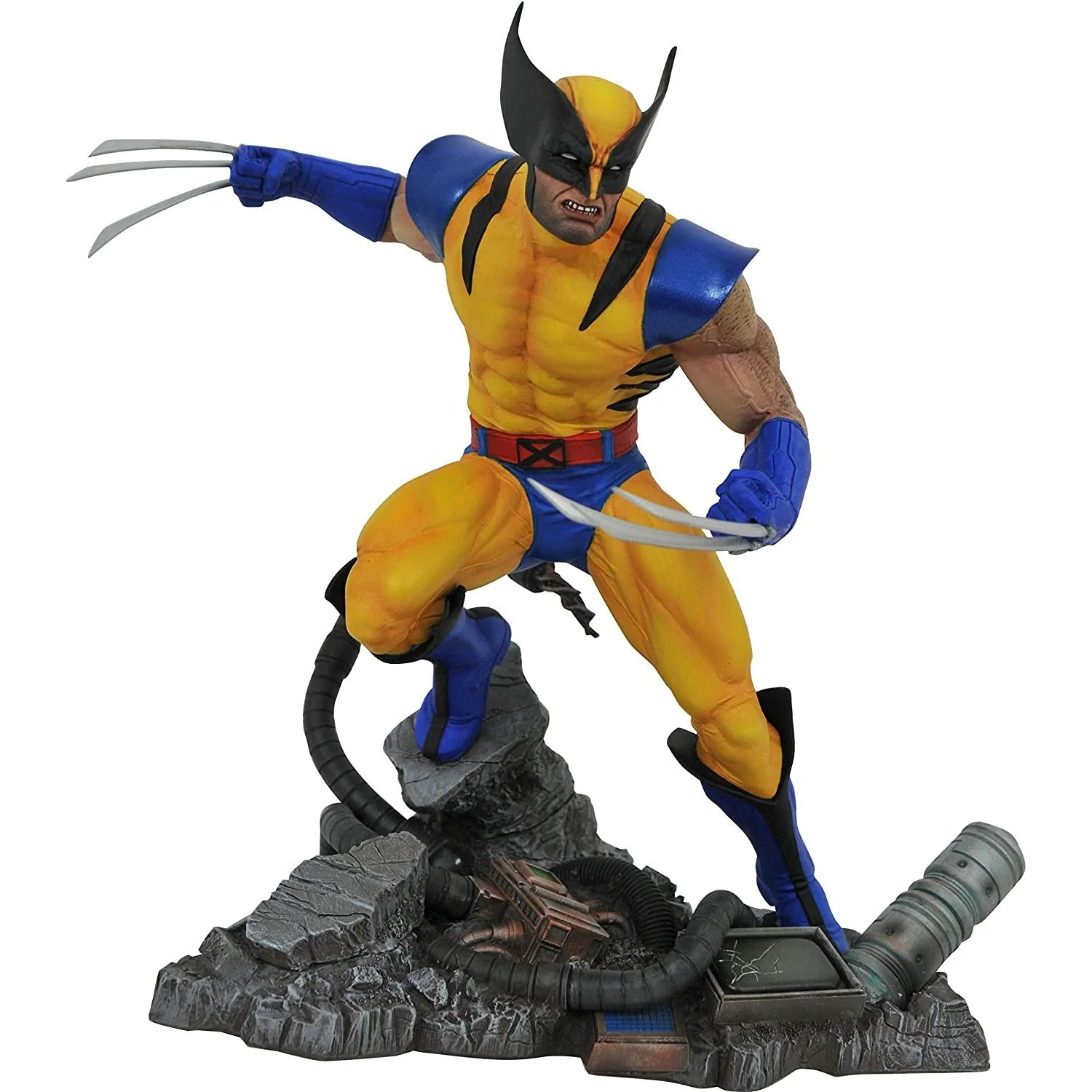 DIAMOND SELECT TOYS Marvel Gallery VS: Wolverine PVC Figure 10 inches - Image 1