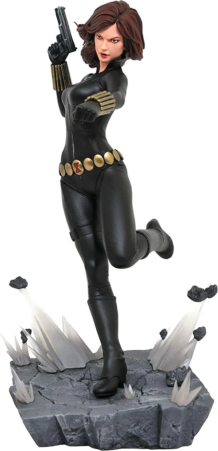 DIAMOND SELECT TOYS Marvel Premier Collection: Black Widow Resin Statue - Image 1