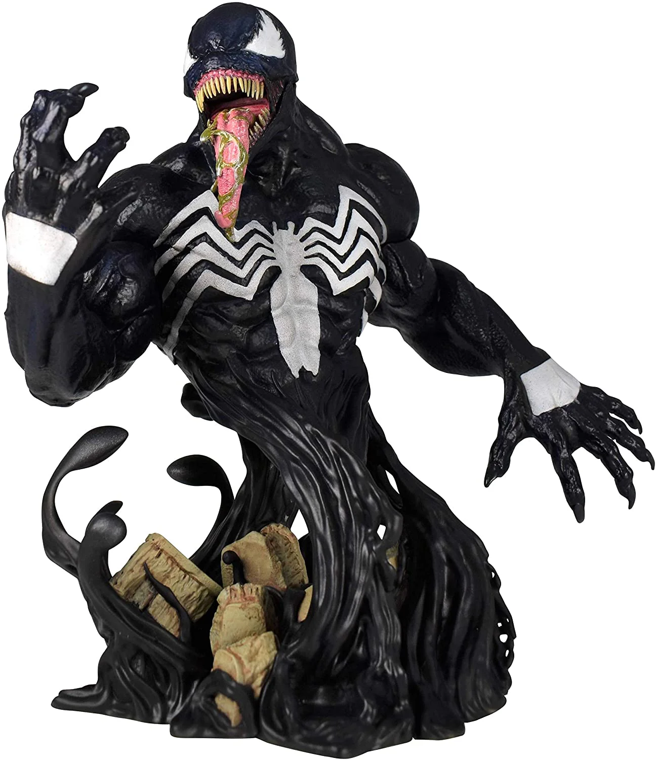 Diamond Select Toys Marvel Venom 1:7 Scale Bust Statue - Image 1