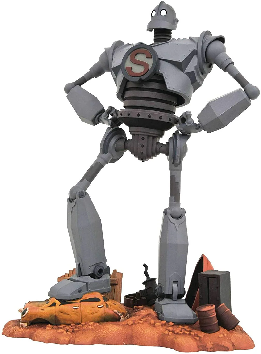 Diamond Select Toys The Iron Giant Gallery Superhero PVC Figure - Image 1