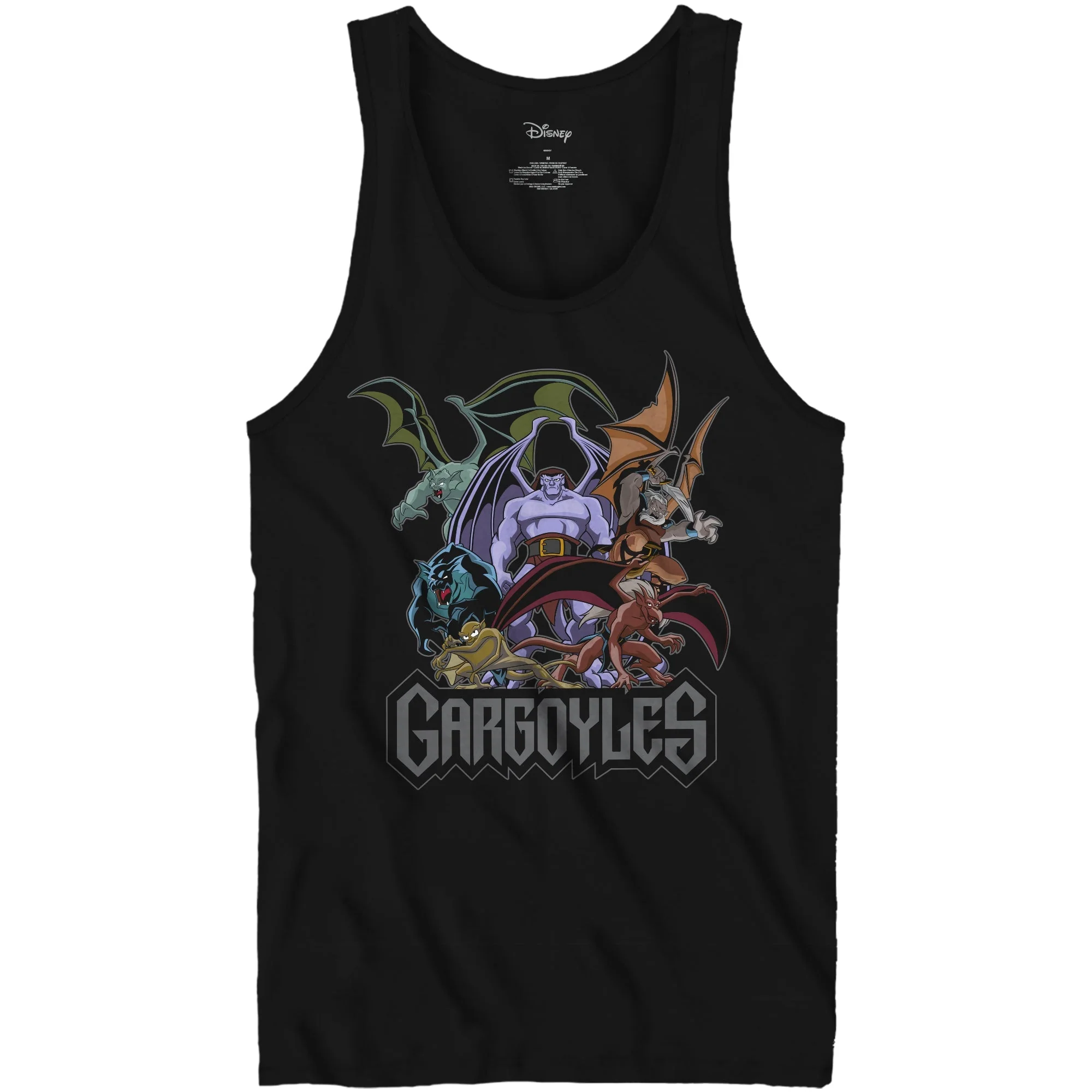 Disney Gargoyles Watch 90’s Cartoon Adult Tank Top