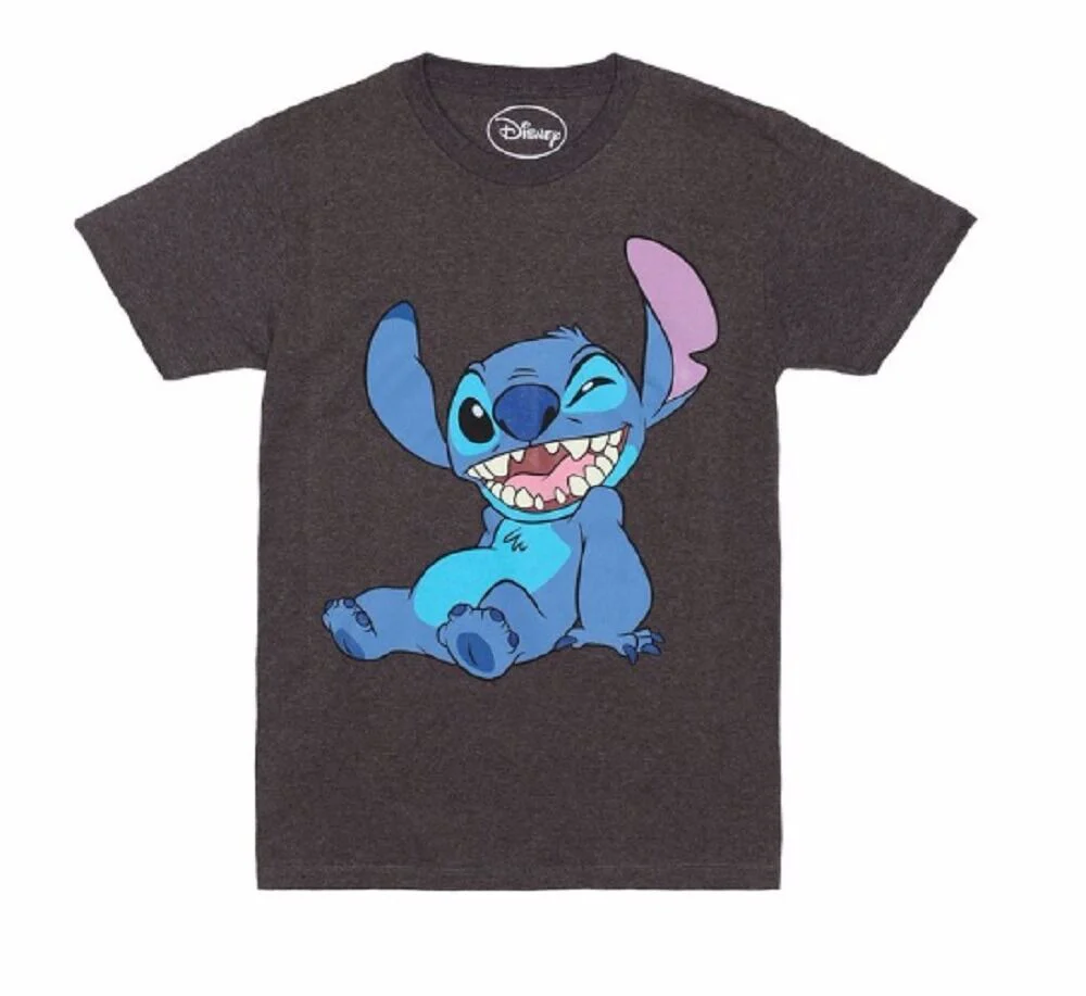 Disney Lilo And Stitch Winky Wink Adult T-Shirt - Image 1