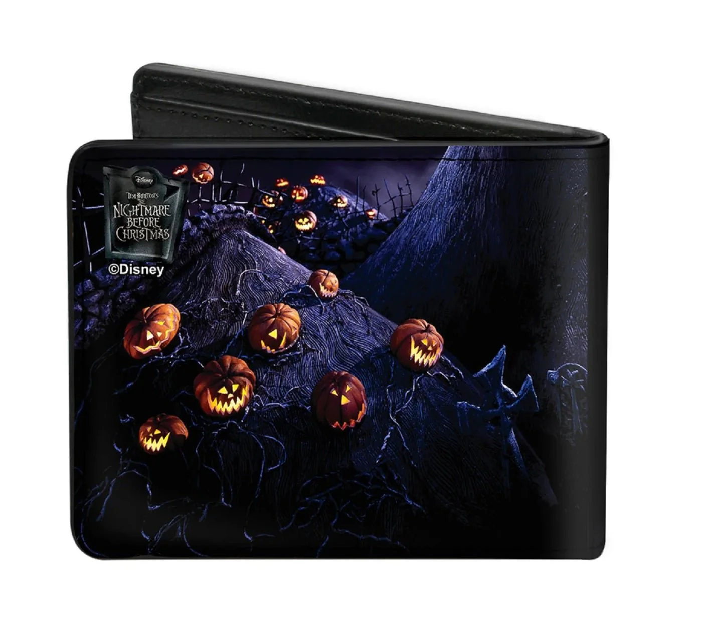 Disney Nightmare Before Christmas Jack Full Moon Bifold Wallet - Image 2