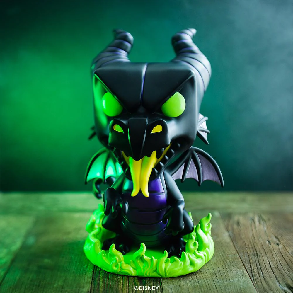 Funko Pop! Jumbo Disney: Villains - Maleficent Dragon #1106 10-Inch - Image 3