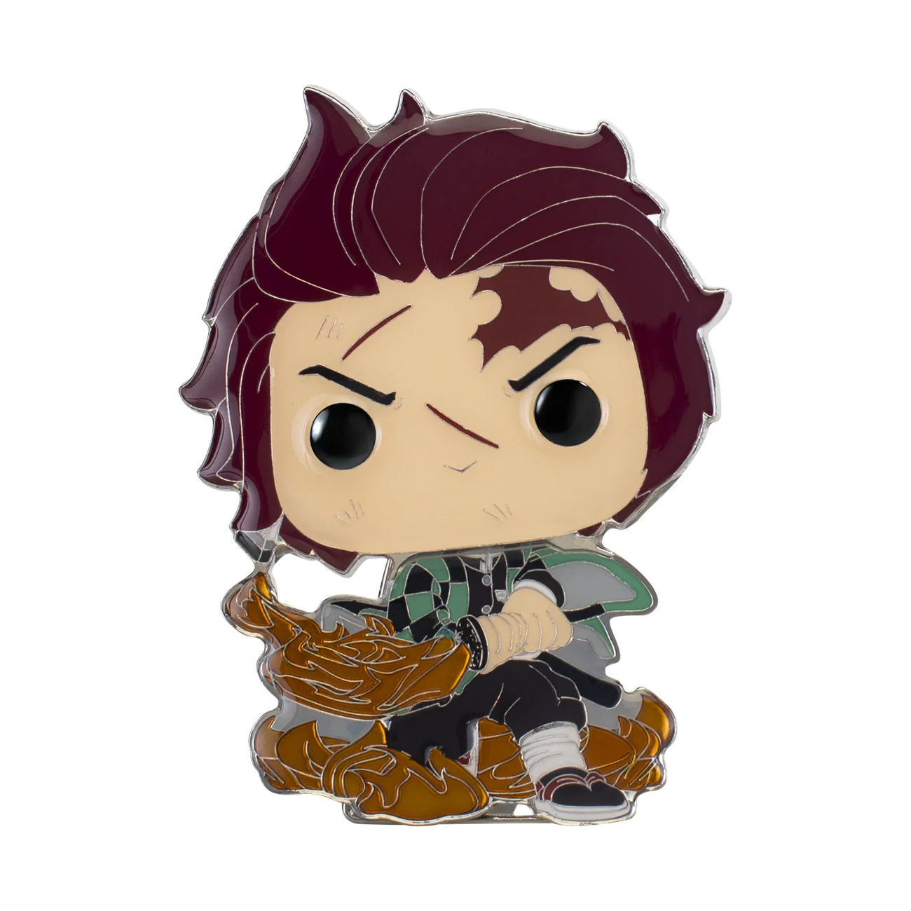 Funko Pop! Pin: Demon Slayer - Tanjiro Kamado #23 - Image 1