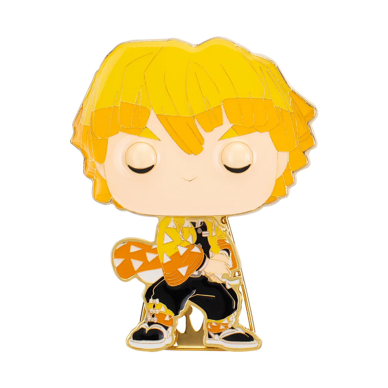 Funko Pop! Sized Pins: Demon Slayer - Zenitsu Agatsuma - Image 1