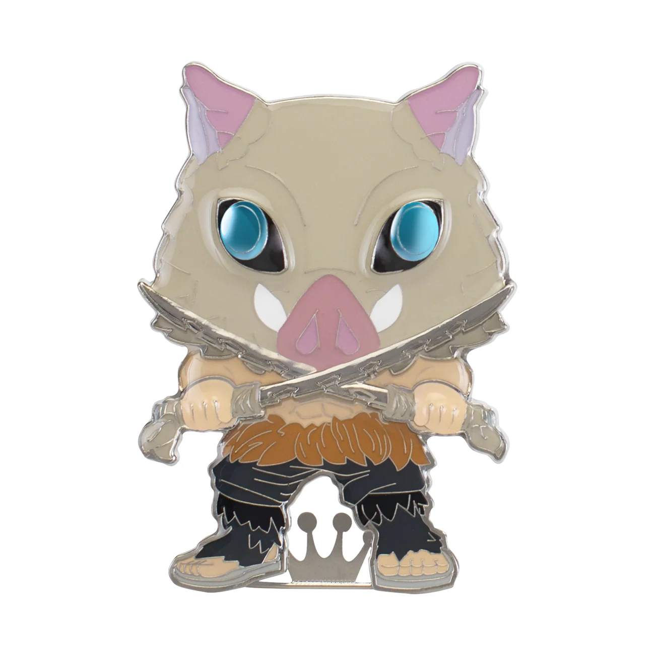 Funko Pop! Pin: Demon Slayer - Inosuke Hashibira #26 - Image 1